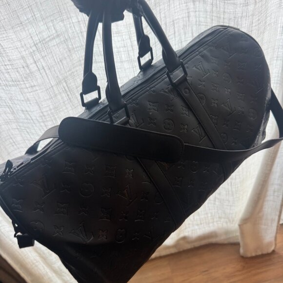 Unisex Premium Duffle Bag Monogram Design (Look a the description first) - Picture 4 of 5